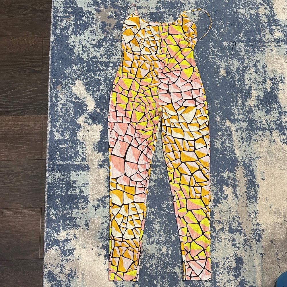 AUTH Emilio Pucci color block jumpsuit